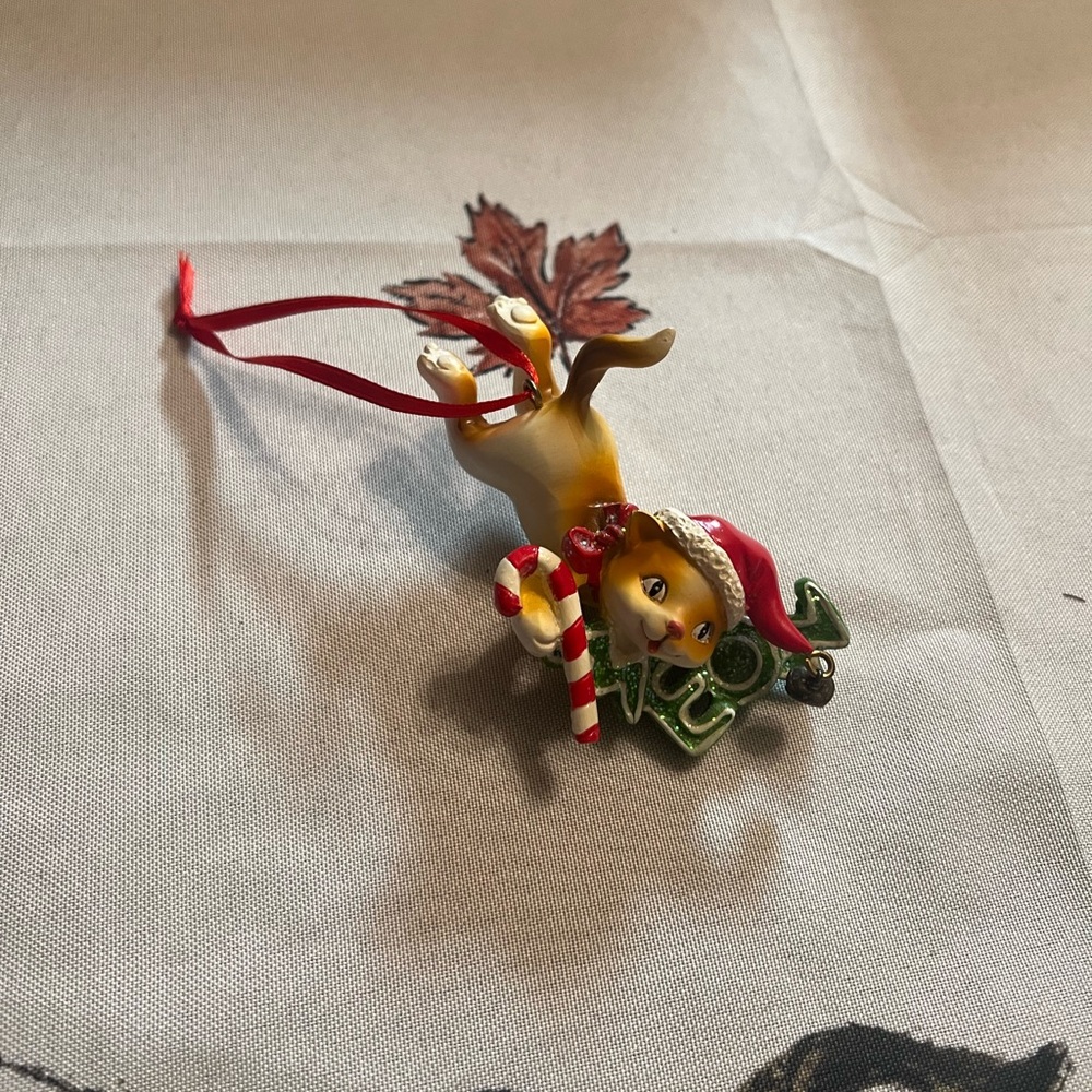 Cat Christmas ornament